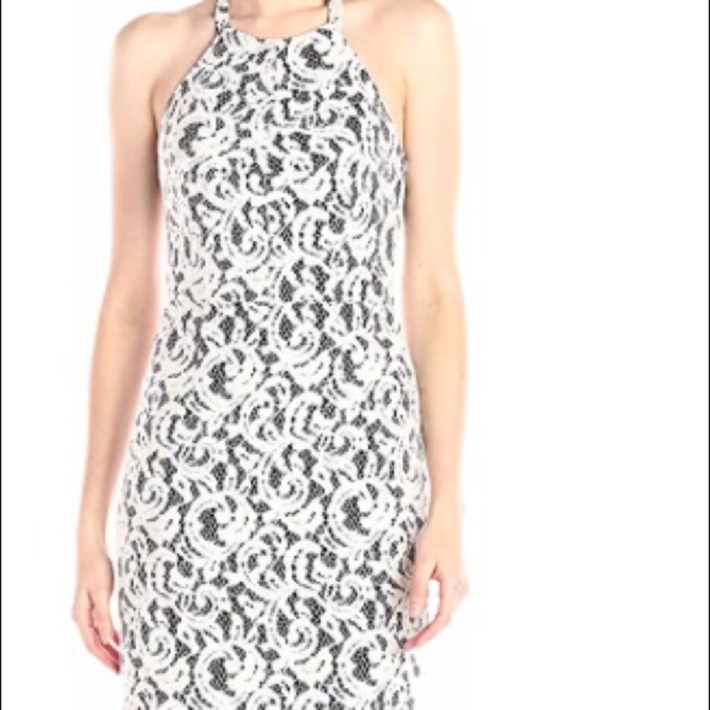 Shoshanna-Uma Lace Midi Dress